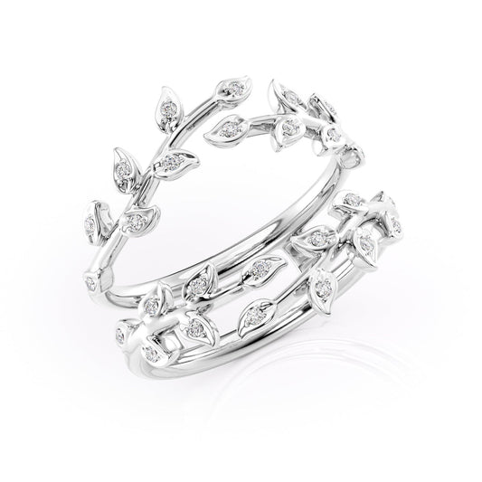 Enhancer Diamond Wedding Band