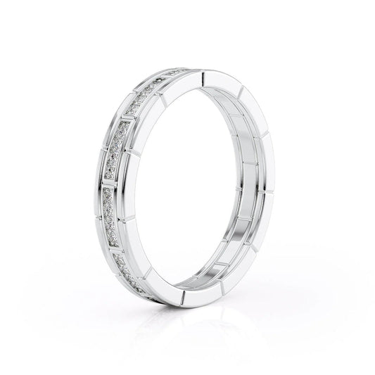 Eternity Round Cut Diamond Wedding Band