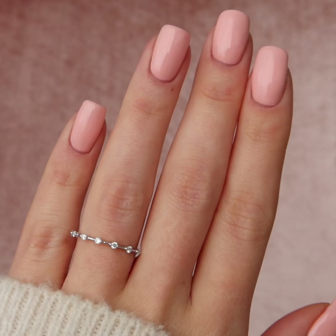 White Gold band For Women
