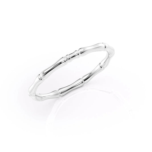 White Gold Wedding Band