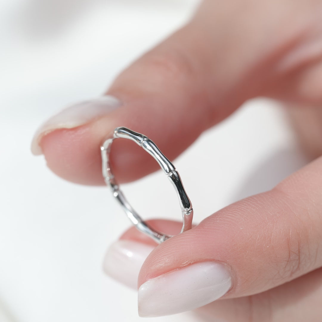 White Gold Wedding Band