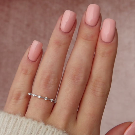 White Gold band For Women
