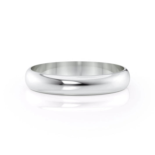 White Gold Wedding Band