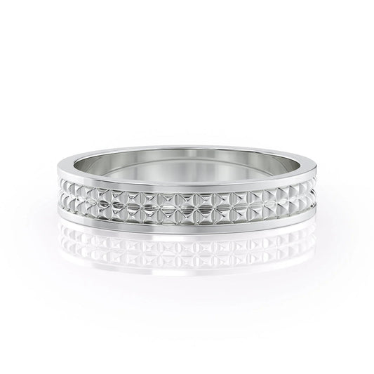 Solid Gold Wedding Band